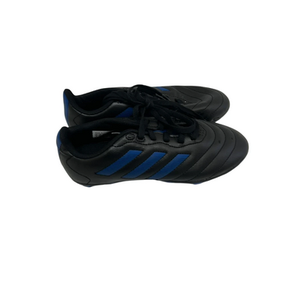 Used Adidas Goletto Jr 2 Soccer Cleats Black And Navy Blue  11692-S000143087