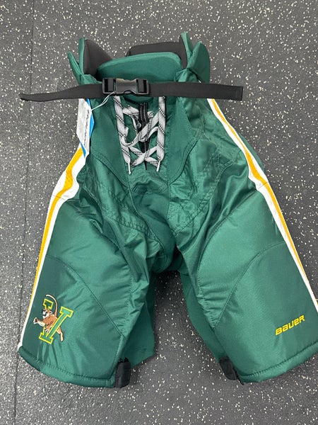 University of Vermont Women's Senior Medium +1 Bauer Nexus Custom Pro Hockey Pants (New)item#VTWM1