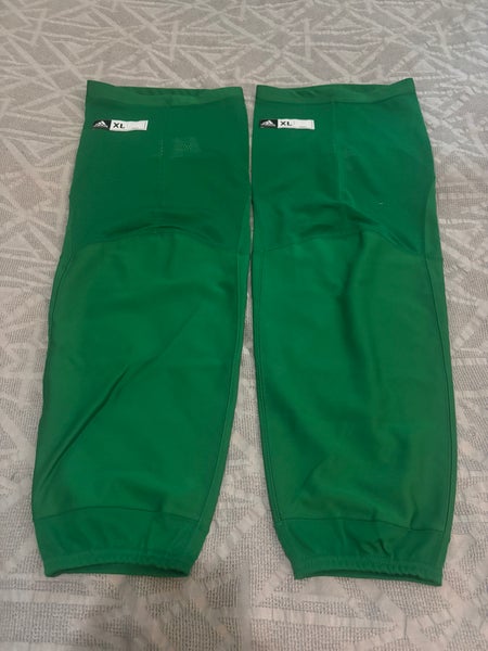 NHL Pro Stock Adidas Hockey Practice Socks Adult XL 31” Green New