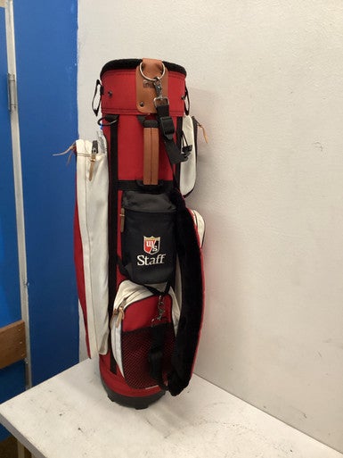 Used Wilson CART BAG Mens Cart Bag Black And Red 11443-S000198957