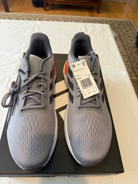 Gray Men's Size M 11.5 (W 12.5) Adult Adidas Shoes (New)