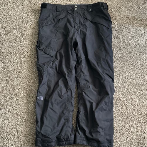 The North Face Hyvent Snow Pants Mens 2XL Black Snowboard Ski Lined
