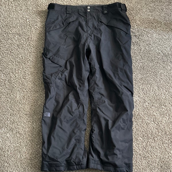 The North Face Hyvent Snow Pants Mens 2XL Black Snowboard Ski Lined