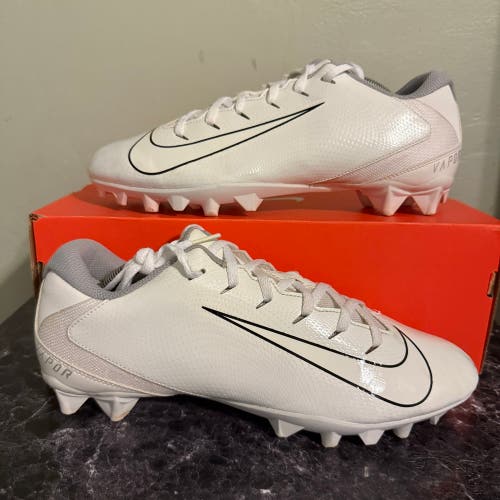 Nike Vapor Edge Team Cleats White 10