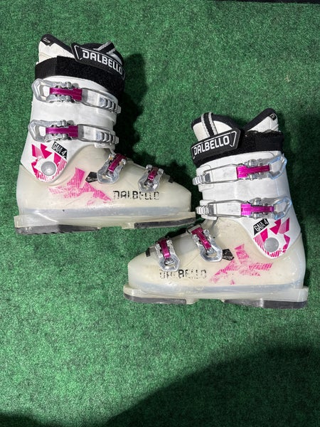 Kid's Dalbello Gaia 4 All Mountain Ski Boots (Used) | Mondo 23.5 (279mm)