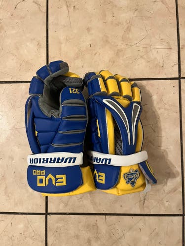 Florida Launch Warrior Evo Pro Lacrosse Gloves 13" (Used)