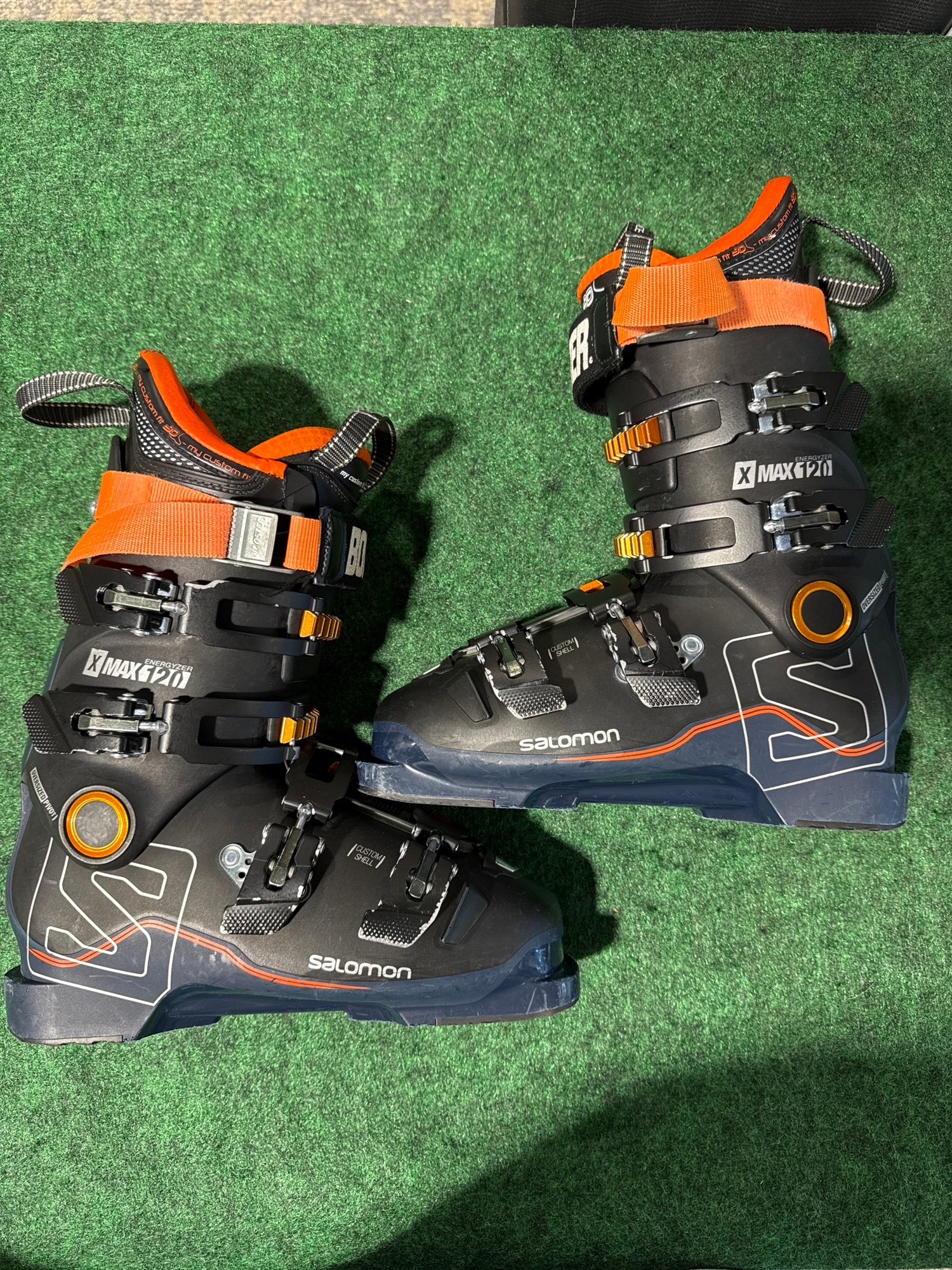 Salomon X-Max 120 Energyzer Ski Boots Stiff Flex (Used