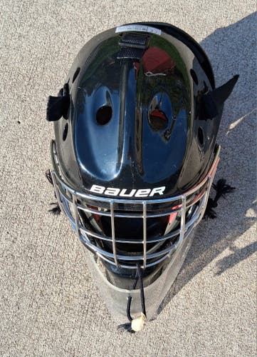 Senior Medium Fit 2 Bauer NME 7 Goalie Mask (Used)