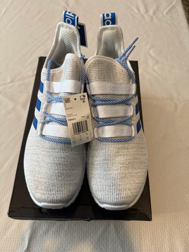 White Men's Size M 11.5 (W 12.5) Adult Adidas Shoes (New)