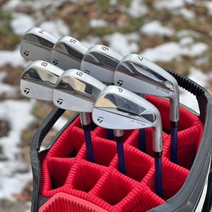TaylorMade P7MB Right Handed Iron Set Stiff Flex