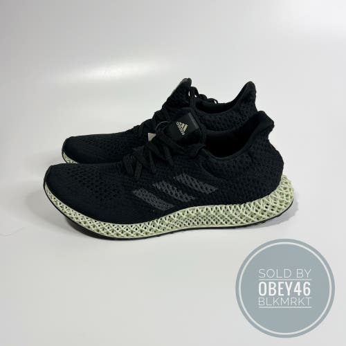 Adidas Futurecraft 4D Shoes Black Green FZ2560 9.5
