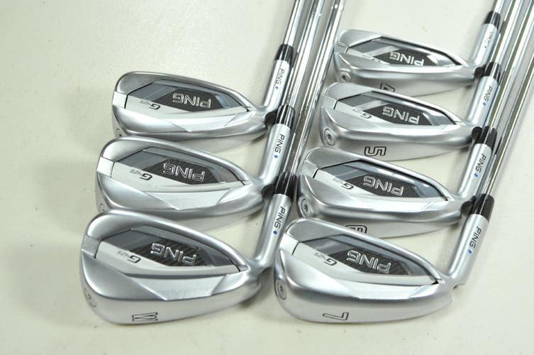 LEFT HANDED Ping G425 4-W Iron Set Stiff Flex Blue Dot DG S300 120 Steel #204339