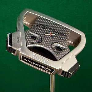 TaylorMade Spider X SX-72 Hydro Blast 35.25" SB Mallet Putter W/Super Stroke