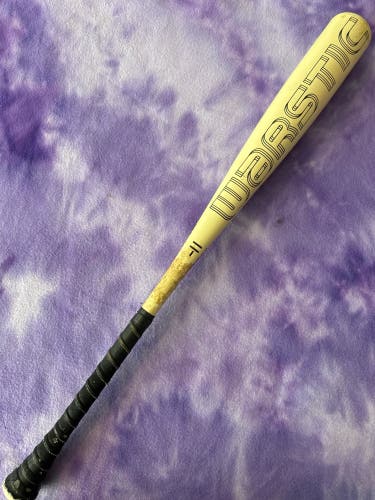2022 Warstic Bonesaber Alloy Bat USABat Certified (-11) Alloy 19 oz 30" (Used)