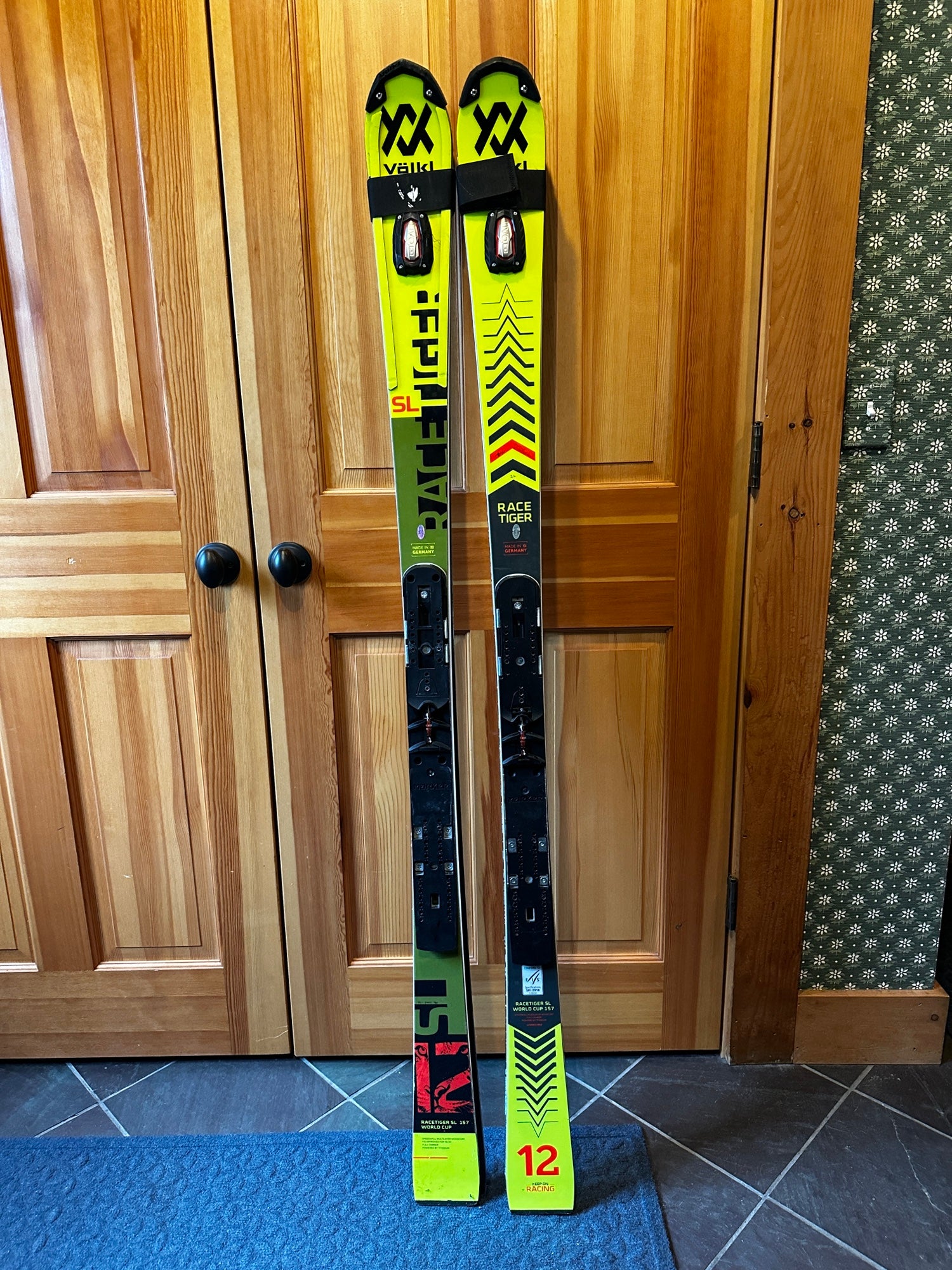 スキー VOLKL RACETIGER SL 157cm 2025 Volkl Racetiger WC FIS SL Skis – Race Place