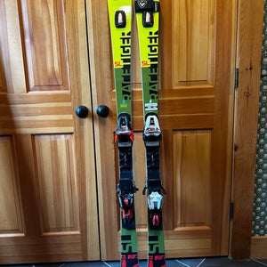 Volkl Racetiger SL 157 cm Racing Skis With Bindings (Used)