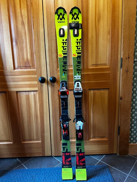 Volkl Racetiger SL 157 cm Racing Skis With Bindings (Used)