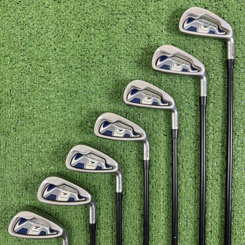 Tommy Armour Silver Scot Iron Set 5-PW SW DLT TA-24 Uniflex Graphite Shafts