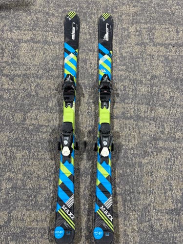 Elan MAXX 140 cm Skis With EL 7.5 AC GW Bindings (Used)