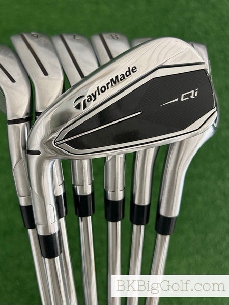 LH Taylormade Qi Iron Set 4-P / Dynamic Gold 120 X100 Extra Stiff