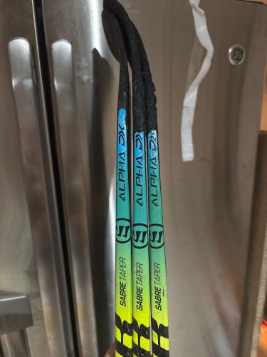 Senior Warrior Alpha DX Left Hand Hockey Stick W03 Pro Stock (Used)