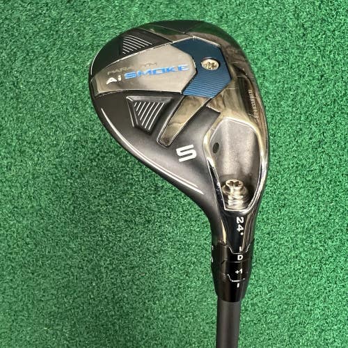 Callaway Paradym Ai Smoke #5 Hybrid 24 Adjustable Cypher 5.5 60g R-Flex w/HC