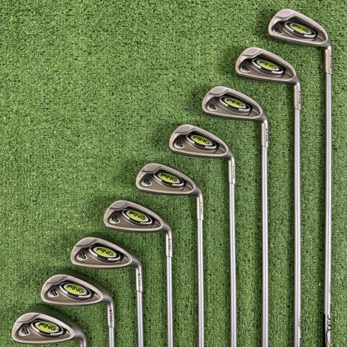 Ping Rapture Iron Set 5-PW UW SW LW Black Dot TFC 909I Senior SR Soft Regular