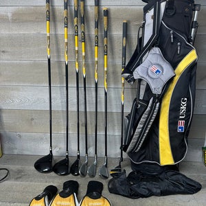 Walter Hagen Jr. Series III Junior Golf Club Set 7 Clubs 53-62" Tall Ages 9-13