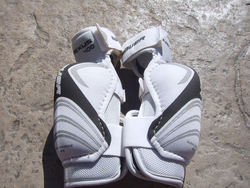 Lightly used Bauer NEXUS 400 Hockey Elbow Pads sz Senior Medium
