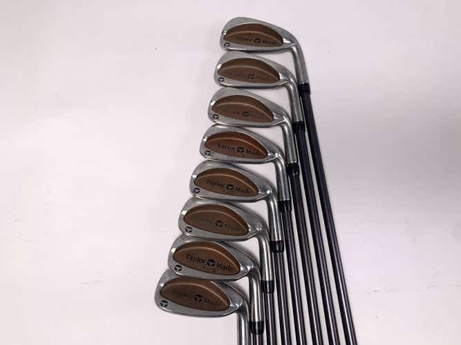 TaylorMade Burner LCG Iron Set 3-PW Bubble 2 R-80 Regular Graphite Mens RH