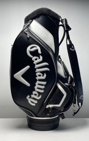 Callaway Rogue Staff Bag Black 6-Way Divide Single Strap Golf Bag