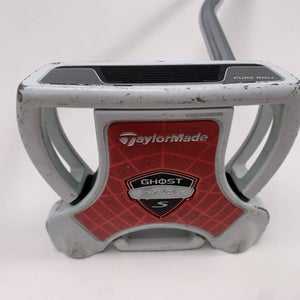 TaylorMade Spider Ghost White Double Bend Putter 34" Mens RH