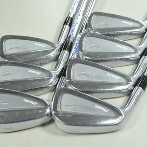 LEFT HANDED Mizuno MP-18 SC 4-PW Iron Set Stiff Flex KBS Tour 120 Steel #204496