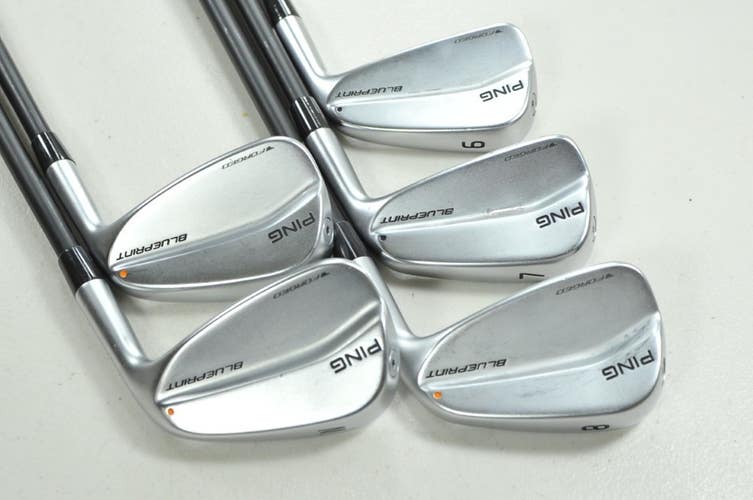 Ping Blueprint 6-W Iron Set Stiff Flex Right Alta CB AWT Graphite # 204549