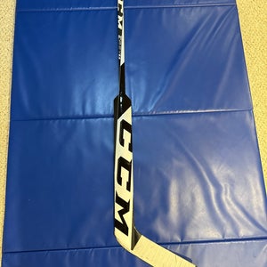 Senior CCM Eflex 5.5 Regular Goalie Stick 26" Paddle (Used)