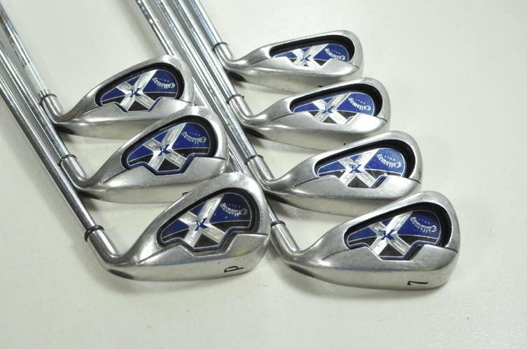 Callaway X-18 4-PW Iron Set Right Uniflex Steel # 204307
