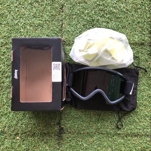 Men's Ashbury Black Triangle Snowboard Goggles (Used)