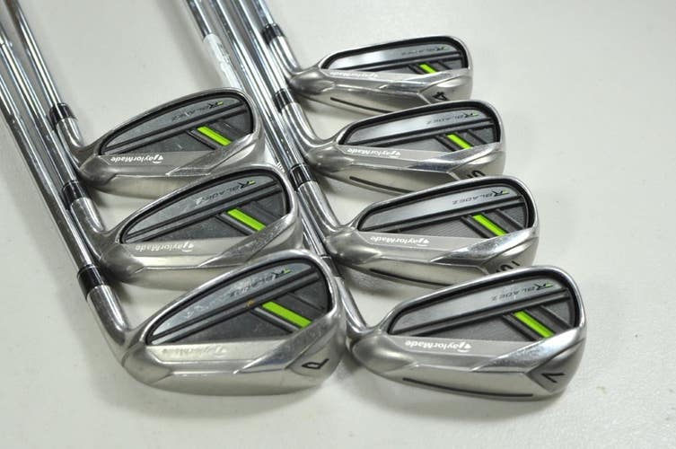 TaylorMade Rocketbladez 2.0 4-PW Iron Set Right Regular Flex Steel # 204566