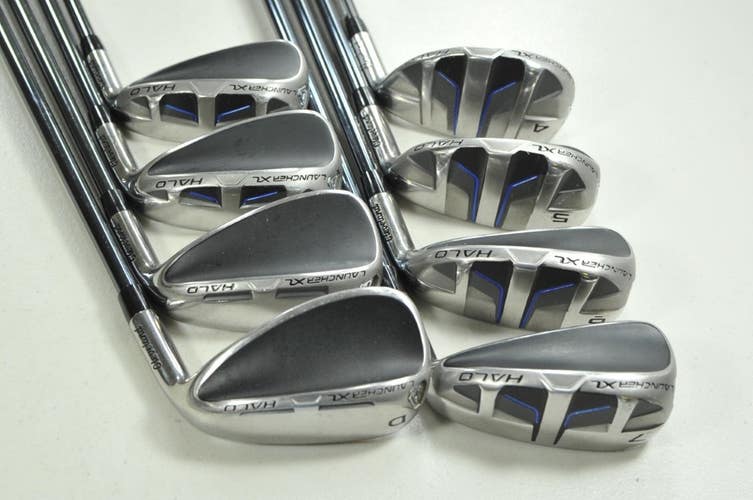Cleveland Launcher XL Halo 4-PW,DW Iron Set Senior Flex Right Graphite # 204529