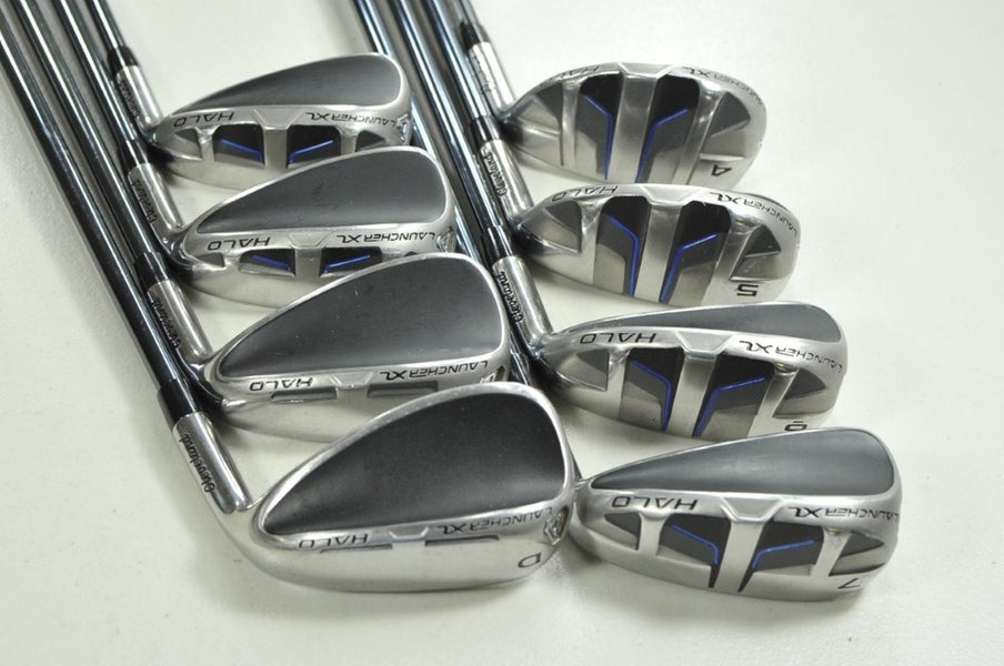Cleveland Launcher XL Halo 4-PW,DW Iron Set Senior Flex Right Graphite # 204529