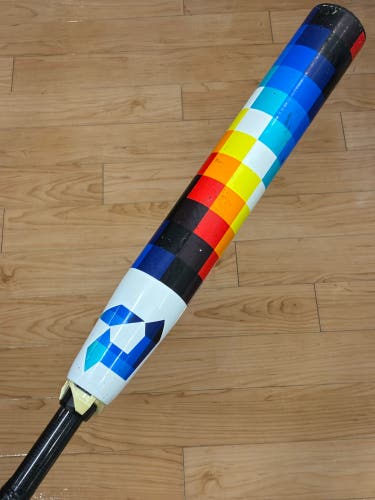 White 2023 DeMarini Prism+ Composite Bat (-11) Composite 19 oz 30" (Used)
