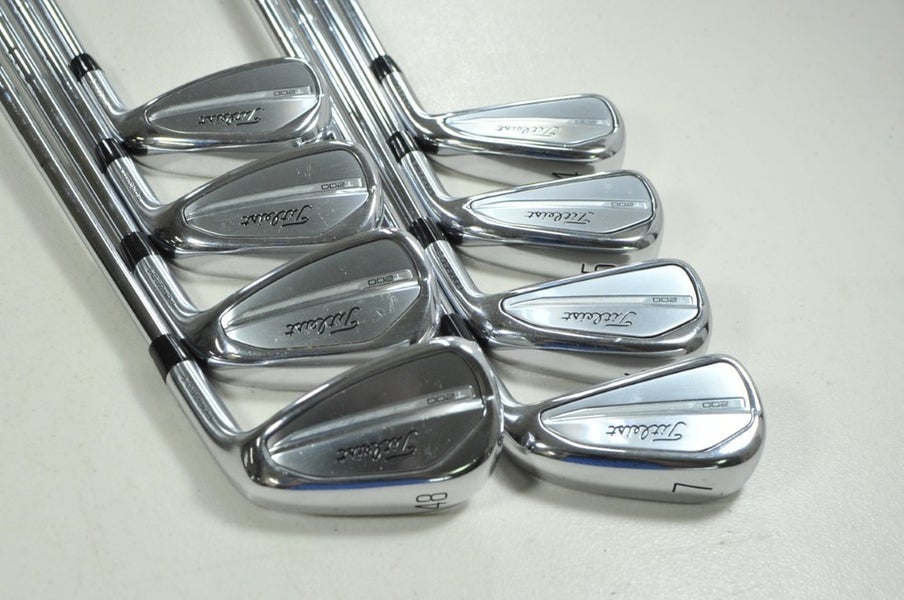 Titleist T200 2023 4-PW,48* Iron Set Stiff Flex RH KBS Tour Lite Steel # 204641