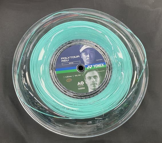 Poly Tour Rev Spin 1.25mm 16L GA Tennis String Reel (Mint)
