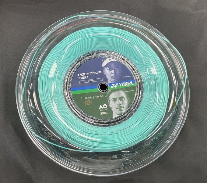 Poly Tour Rev Spin 1.25mm 16L GA Tennis String Reel (Mint)