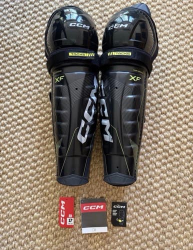 Senior CCM XF 17" Shin Pads (New)