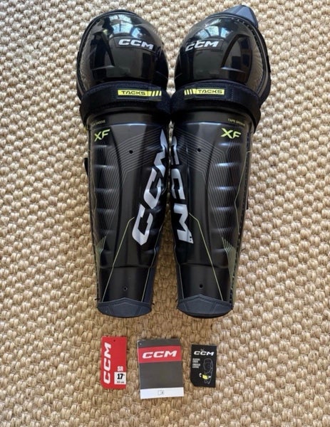 Senior CCM XF 17" Shin Pads (New)