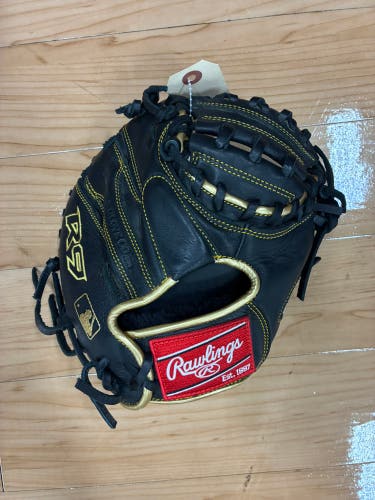 Black Rawlings R9 RH Catcher's Baseball Glove (27")