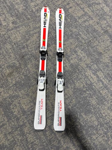 HEAD SuperShape Team Era 2.0 137 cm  Skis With Marker 7.0 Bindings (Used)