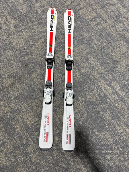 HEAD SuperShape Team Era 2.0 137 cm  Skis With Marker 7.0 Bindings (Used)