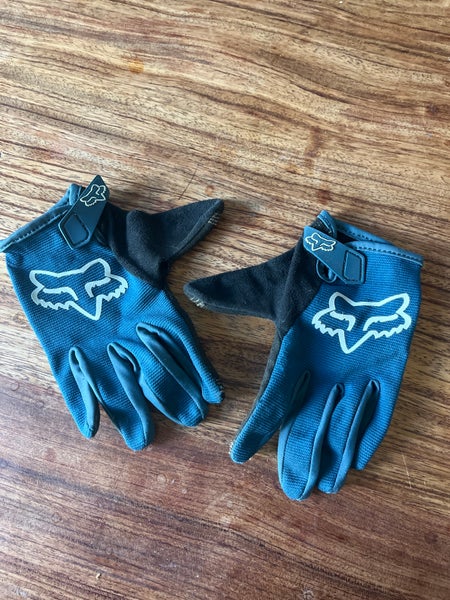 Youth Medium Fox Bike Gloves (Used)